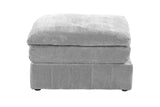 ZNTS Contemporary 1pc Ottoman Modular Plush Chair Sectional Sofa Living Room Furniture Granite Morgan B011126791