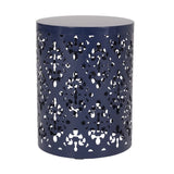 Outdoor Metal end Table -Large 73605.00NBLU