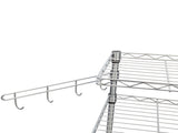 US 4Tier Kitchen Bakers Rack Microwave Oven Stand Storage Cart Workstation Shelf 15516534