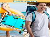 5-Position Adjustable Backpack Beach Chair with Storage Bag, Cooler Pouch & Side Bags Ideal for 80204580
