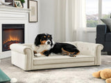 Elegant Rectangle Pet Bed for Medium and Large Dogs, Durable Elevated Dog Sofa Bed, Comfortable Dog W487P189543