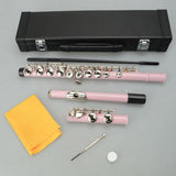 Cupronickel C 16 Closed Holes Concert Band Flute Pink 08632614