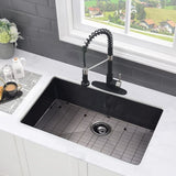 ZNTS 30" L X 18" W Undermount Kitchen Sink With Sink Grid W122543664