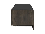 VIBE HAUS 66.7'' Light Luxury TV Stand for TVs up to 70 Inches, Modern TV Cabinet with Metal Legs, 1 N724P321446B
