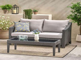 ANTIBES LOVESEAT & TABLE 57088.00SETGRY