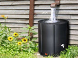 100 Gallon Folding Rain Barrel Water Collector Black 05078177