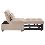 4 in1 Multi-Function Single Sofa Bed with Storage Pockets,Tufted Single Pull-out Sofa Bed with W2186P163737
