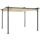 Outdoor retractable pergola 87610332