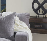 Two-Drawer Sofa Table, No Assembly Required, Two-Tone Finish B108P163821