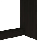 Compu Hutch Desk, Four Shelves, Writing Desk, One Lower Shelf -Black B20091904