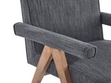 Poppy Fabric Dining ArmChair N776P202652D