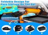 Foldable Camping Shower Pan, 41" Portable Shower Base with Drainage Pipe, Collapsible Outdoor Shower 30340231