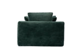 Oversized Chaise Lounge Chair Cozy Cloud Couch, Modern Plush Corduroy Upholstered Sleeper Sofa 74528186