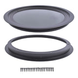 Round Fixed RV Window 12" Tinted Window for RV Camper Caravan with Trim Ring Fit for 1-5/8" 66387046