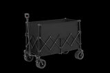 Beach Wagon,Collapsible Wagon 220lbs with Big Wheels Foldable Wagon Carts, Heavy Duty 300L Folding W640P256856