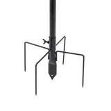 93inch Iron With four Hooks, With Bird Feeder Black Courtyard Bird Feeder 24093380