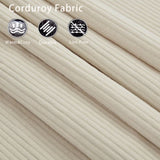 Modular Sofa,No Armrests,At will DIY,Soft Corduroy Fabric,Neck W2108P236840