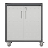 Heavy-Duty Metal Garage Storage Cabinet with Wheels - Sturdy and Durable Tool Storage Cabinet for T2398P222831