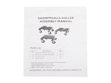 3pcs Snow Mobile Dolly Black 06484761