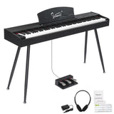 ZNTS GDP-203 88 Key Standard Full Weighted Keyboards Digital Piano with Metal 17048139