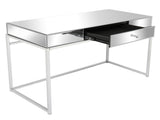 One Drawer Modern Mirrored Glass 75011668