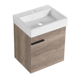 18 inch Bathroom Vanity With Top, Small Bathroom Vanity And Sink W999P149895