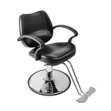 ZNTS 8801 Woman Barber Chair Black 98242523