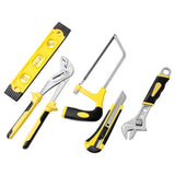 ZNTS 218 Piece Tool Set General Household Hand Tool Kit with Plastic Toolbox Storage Case Yellow 91250480