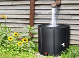 50 Gallon Folding Rain Barrel Water Collector Black 46386825