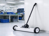 24" Magnetic Sweeper with Wheels, 50 lbs Heavy-Duty Magnetic Pickup Sweeper with Telescoping Tool & 63695338
