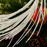 24 Inch Christmas Wreath with LED Lights Battery Operated Front Door Decorations for Indoor Outdoor 55181959