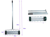Heavy Duty Rolling Lawn Aerator,Rolling Lawn Aerator, Rotary Push Tine Spike Soil Lawn Aerator 06066024