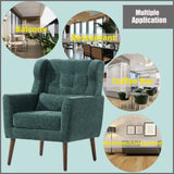 Modern Accent Chair,Chenille Arm Chairs for Living Room,Upholstered Mordern Armchair,Comfy Soft W1028102387