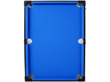 5-in-1 Multi-Game Table - Billiards, Push Hockey, Foosball, Ping Pong, and Basketball black/blue 86399614