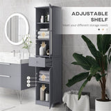 Bathroom Storage Cabinet-Grey 33017558