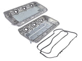 Pair Front Rear Aluminum Engine Valve Cover Replacement for Honda Accord 2008-2012, Odyssey 16444840