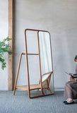 38 x23 x71.5" Clothes Hanger With Mirror,Large W2078P195970