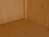 41 inch multi-scene use large capacity single door locker with one shelf W2207P308723