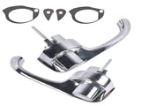 2x Chrome Exterior Door Handles Fits for Chevy Camaro Pontiac Firebird 1967-1969 44247993