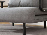 Folding Sofa Bed 5-in-1 Convertible Chair - 5-Position Adjustable Backrest with Pillow, Space-Saving W2700P319132
