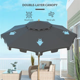 ZNTS Outdoor beach umbrella/Sun Umbrella （Prohibited by WalMart） 07598595