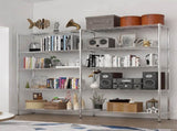 5-layer double row, freely adjustable layer spacing, with adjustable feet, display stand, iron, 67973443