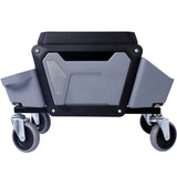 Heavy Duty Mechanic Stool 330lbs Load Capability, Garage Stool Wheels, Rolling Creeper 88533942