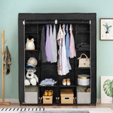 ZNTS Portable Closet Organizer Storage, Wardrobe Closet with Non-Woven Fabric 14 Shelves, Easy to 44163394