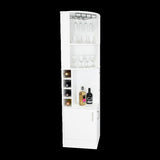 Syrah Corner Bar Cabinet - White B200102687