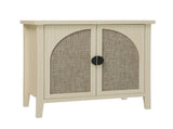 Rattan 2 Door Cabinet, Suitable for Bedroom, Living Room, Study W688P225230