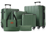 Hardshell Luggage Sets 6 Piece Suitcase Set, Expandable Lightweight Suitcases with Dual Wheels, TSA N730P296628F