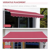 Patio Retractable Awning 84857465