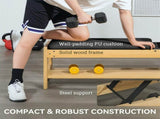 Wooden Adjustable Weight Bench 59421374