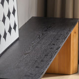 Dining Bench, Wood Bench Multicolored Bench Indoor Home Bedroom Bed End Restaurant Modern Hallway W2729P198989